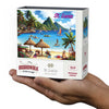 Boardwalk St. Lucia 210 Piece Personal Puzzle, Jigsaw Puzzles with Premium Box, Caribbean Gifts for Adults, 6"x8"