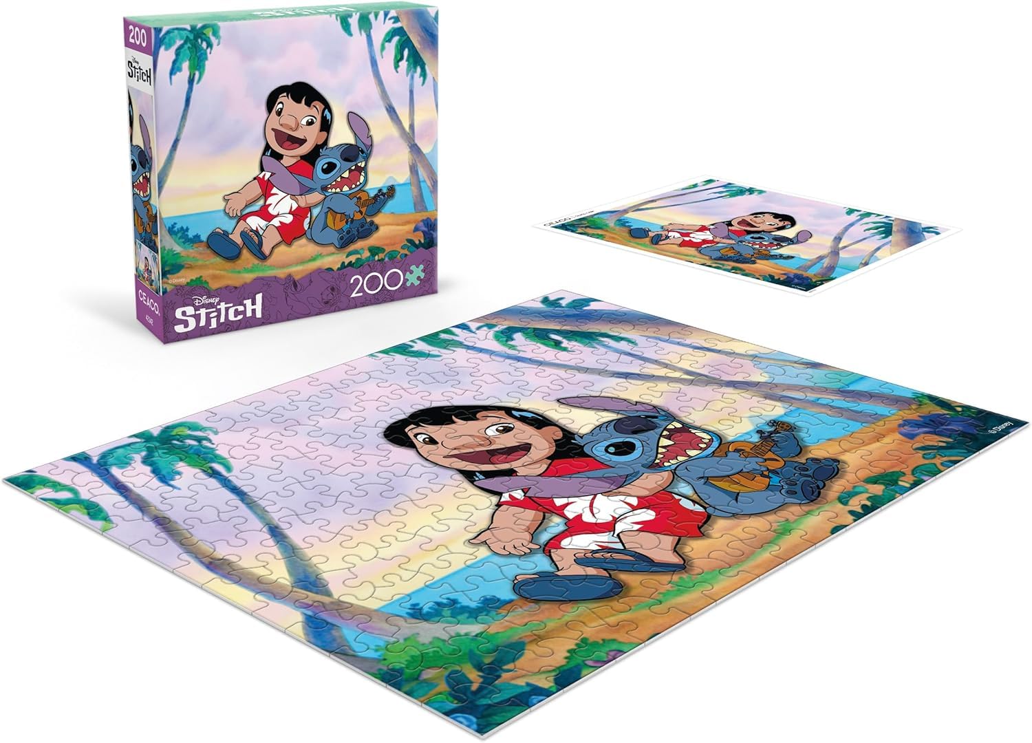 Ceaco - Disney - Stitch - Such A Classic - 200 Piece Jigsaw Puzzle