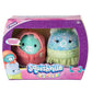 Squishville Fashion 2 Pack (Set of 4) with 2 GosuToys Stickers - Amina & Florence, Jeanne & Ponderosa, Elizabeth & Philippe, Lindsay & Miles