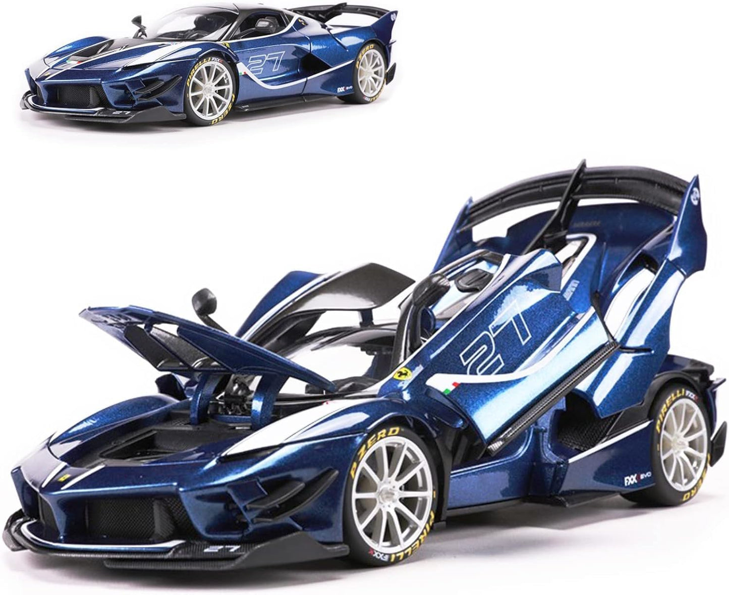 Ferrari FXX K Evo - 1:18 Static Die-Cast Alloy Model Car (2023 Special Edition) - Detailed Interior & Engine - Collector’s Display Supercar