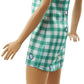 Barbie Fashionistas Doll 50 Emerald Check