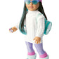 American Girl Corinne Tan Girl of the Year 2022 18-inch Doll Accessories with Hat, Sunglasses, and Backpack, For Ages 8+