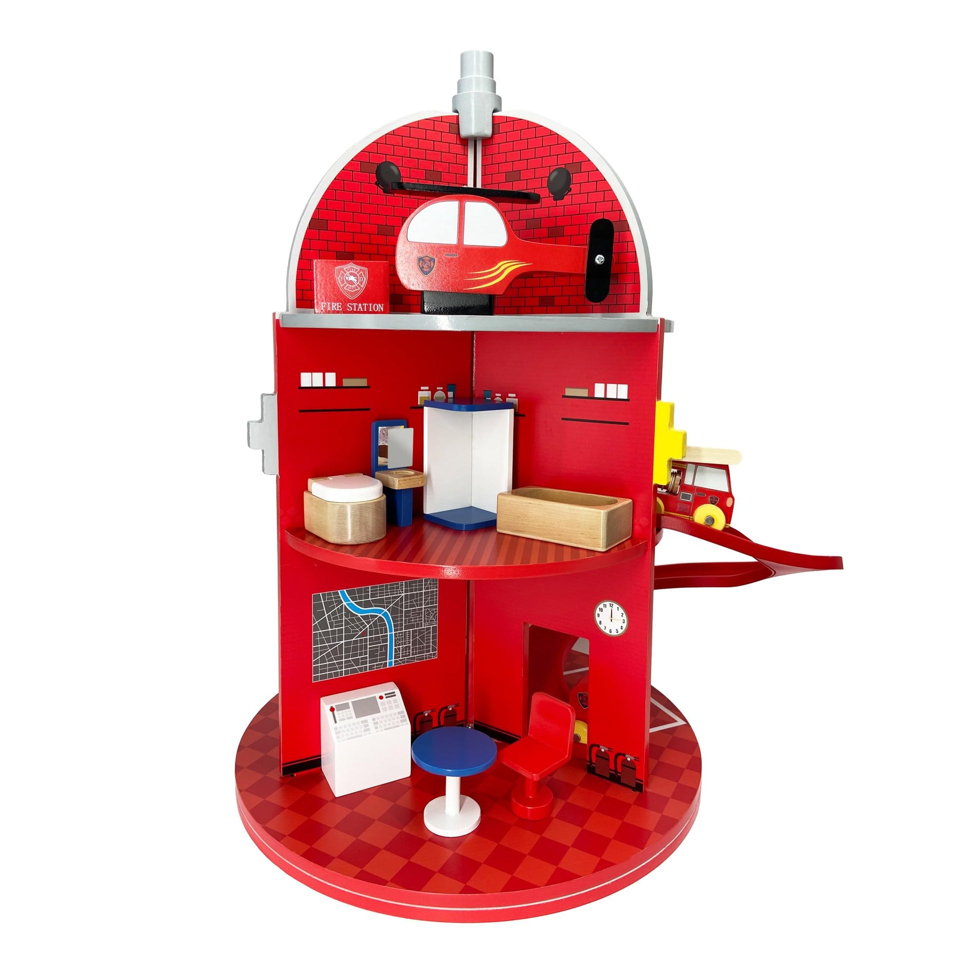 Teamson Kids - Fire Station Playset