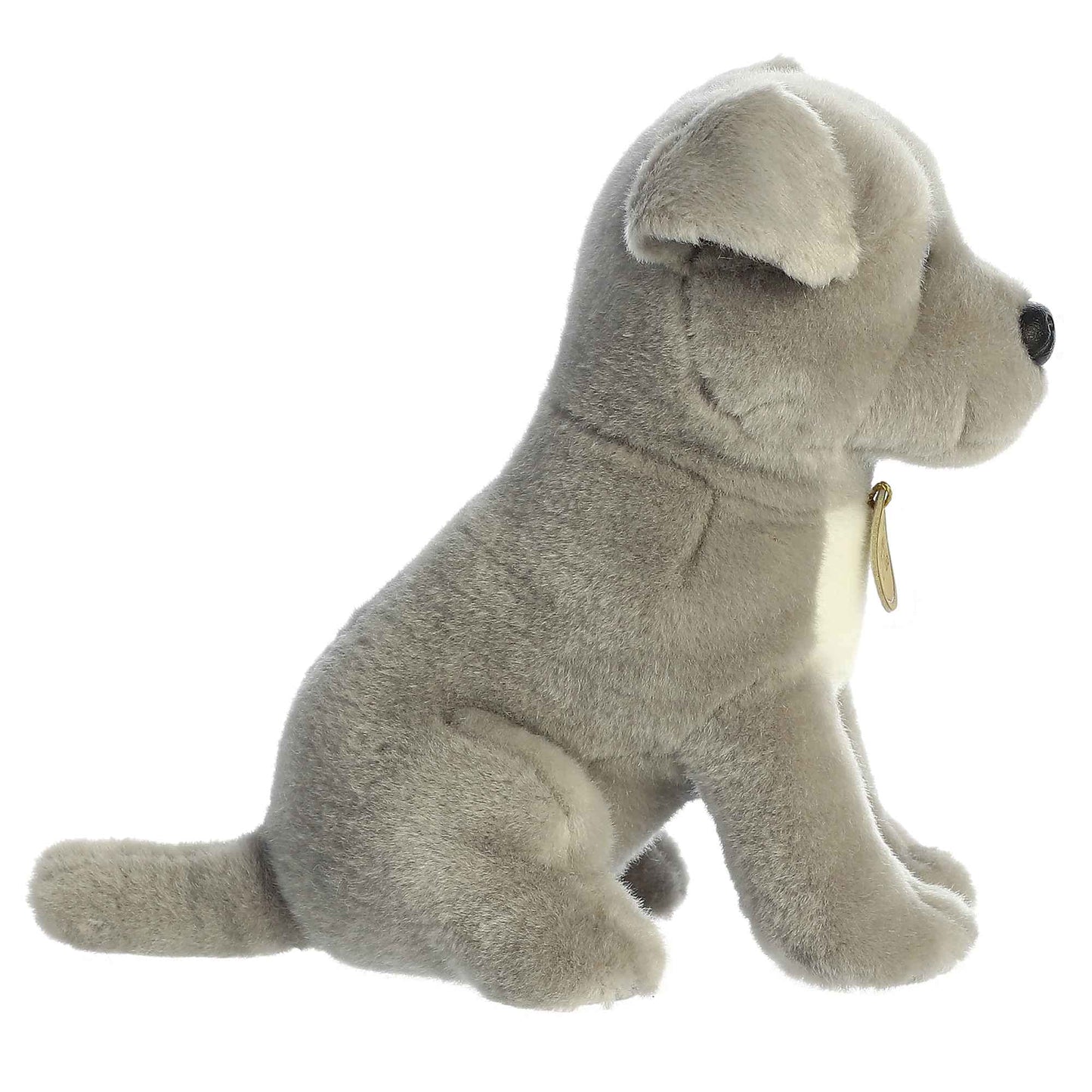 Aurora® Adorable Miyoni® Tots Pit Bull Puppy Stuffed Animal - Lifelike Details Make a Cherished Companion - Perfect for Decorating Bedrooms or