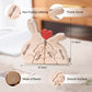 JOBFLY Personalized Wooden Bunny Puzzle We are One Family Puzzle Custom Name Sculpture Unique Wooden Decor Gift for Mom/Dad/Family Members House
