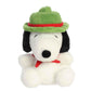 Aurora Peanuts Palm Pals 6" Beagle Scout Snoopy Adorable Plush