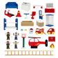 Teamson Kids - Fire Station Playset