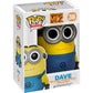 Dave: Fun ko P o p ! Movies Vinyl Figurine Bundle with 1 Compatible 'ToysDiva' Graphic Protector (036-03371 - B)