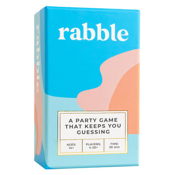 Rabble - A Party Game that Keeps You Guessing | 4-20+ Players, Party Games for Adults, Teens, Family, Friends, Large Group, Game Night, Bachelorette