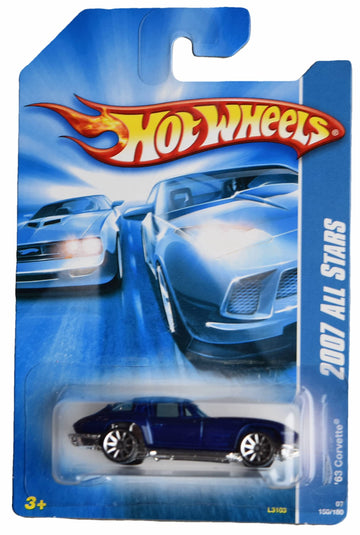 Hot Wheels '63 Corvette, 2007 All Stars 150/180 - Corvette