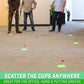 GoSports Pure Putt Challenge Mini Golf Game - Build Your Own Course at Home, The Office or On The Green - Includes 9 Holes, 4 Balls, Dry-Erase