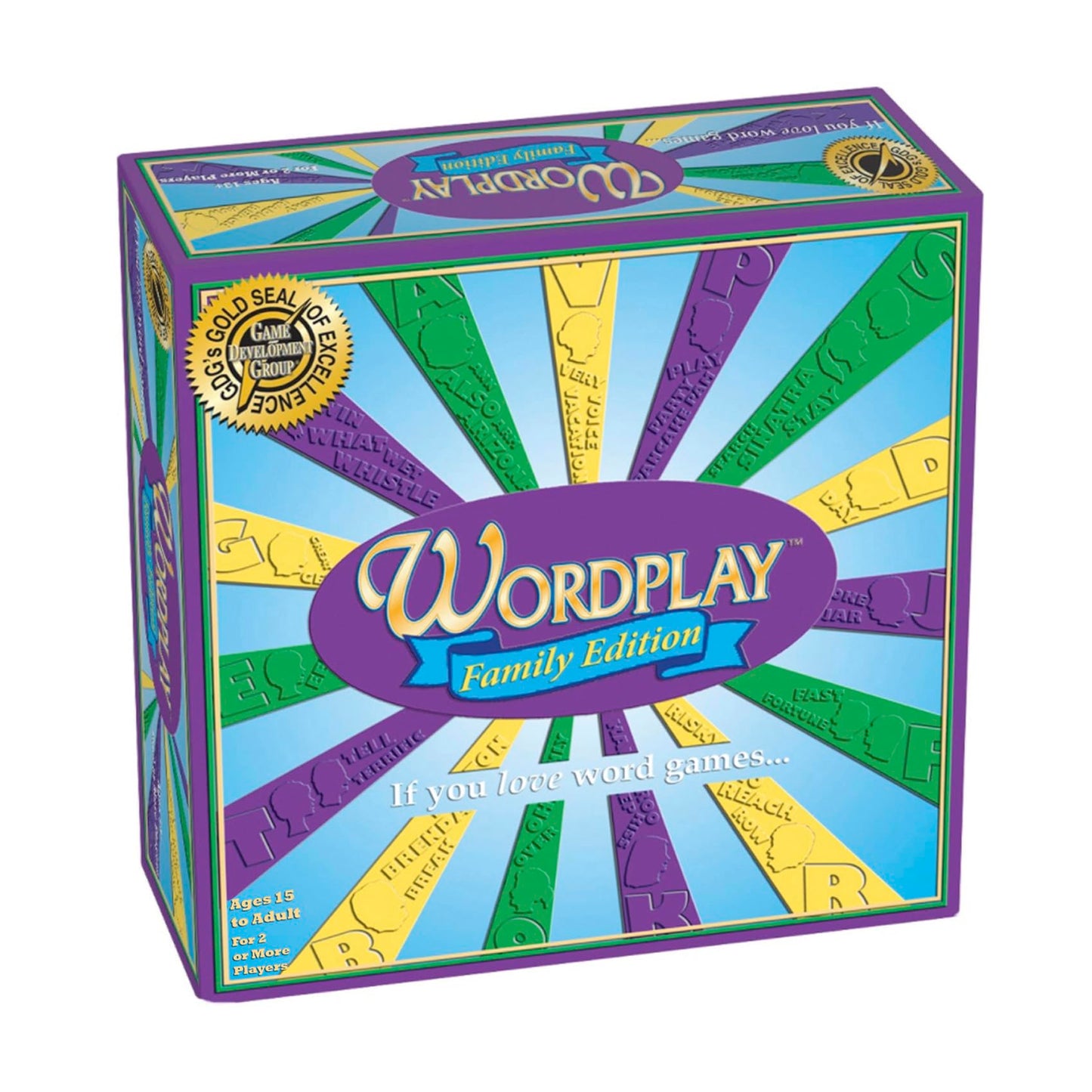 Wordplay - The Ultimate Fast-Paced Word Challenge Board Game for Family & Friends - Adult & Family Game Night Fun
