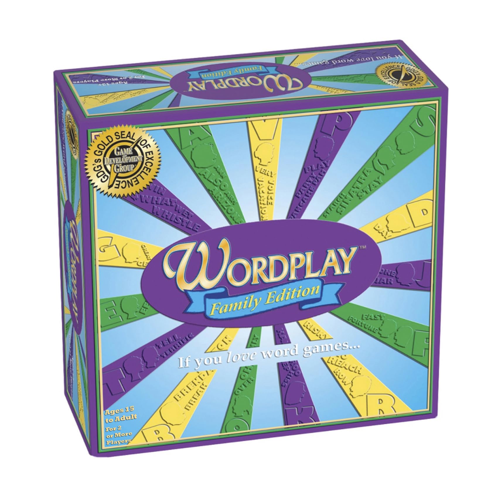 Wordplay - The Ultimate Fast-Paced Word Challenge Board Game for Family & Friends - Adult & Family Game Night Fun