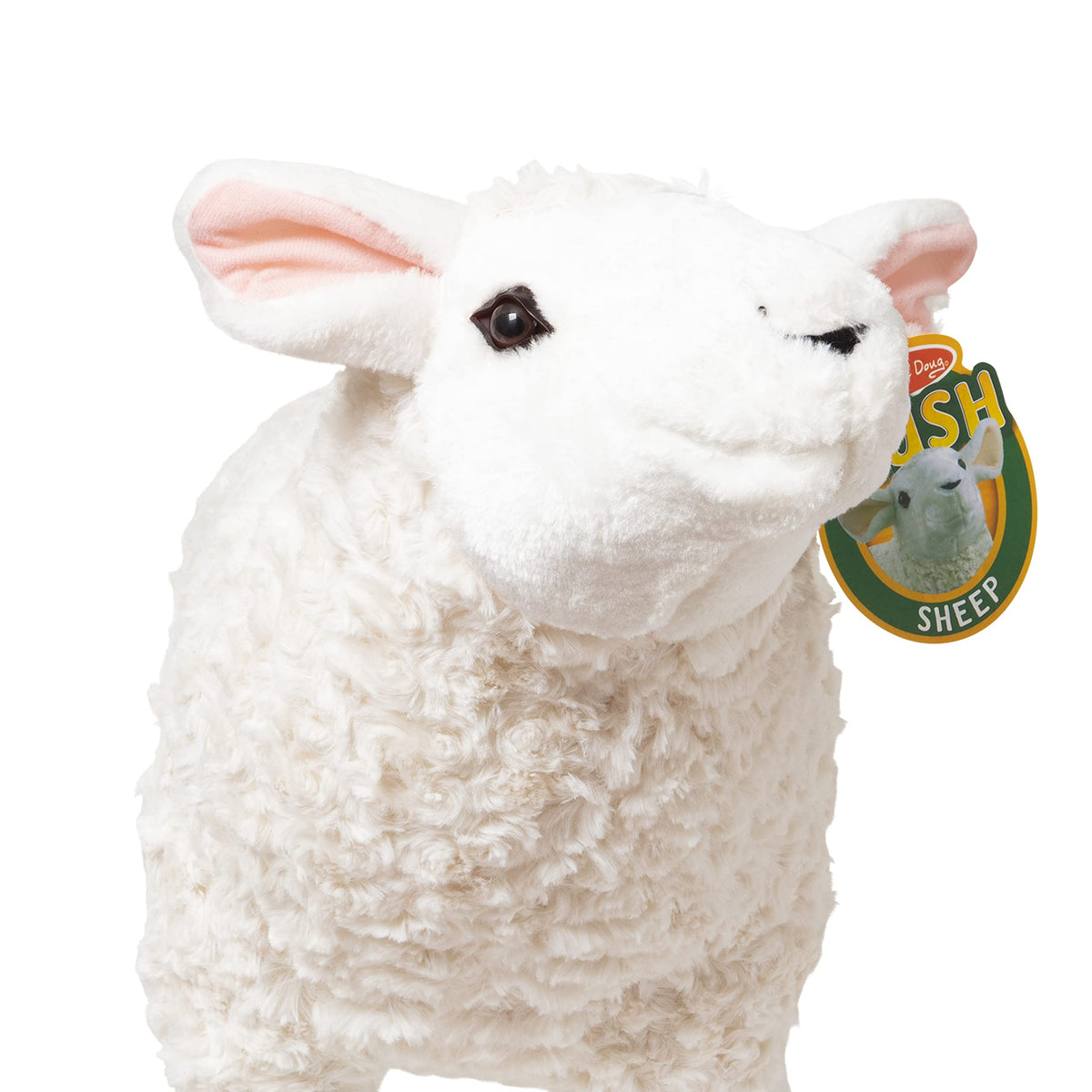 Melissa & Doug Giant Sheep - Lifelike Stuffed Animal (Nearly 2 feet Tall)
