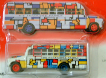 JOHNNY LIGHTNING 1:64 SCALE HOLLYWOOD ON WHEELS THE PARTRIDGE FAMILY BUS DIE-CAST COLLECTIBLE by Playing Mantis