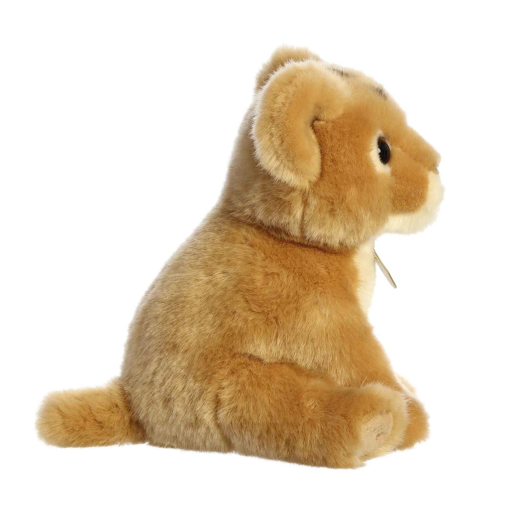 Aurora® Adorable Miyoni® Tots Lion Cub Stuffed Animal - Lifelike Details Make a Cherished Companion - Perfect for Decorating Bedrooms or Classrooms