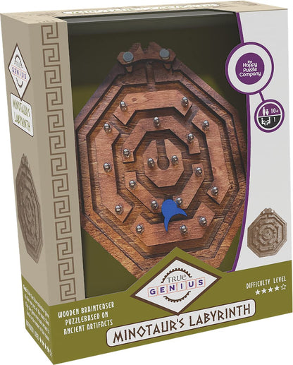 True Genius Minotaur's Labyrinth Brain Teaser
