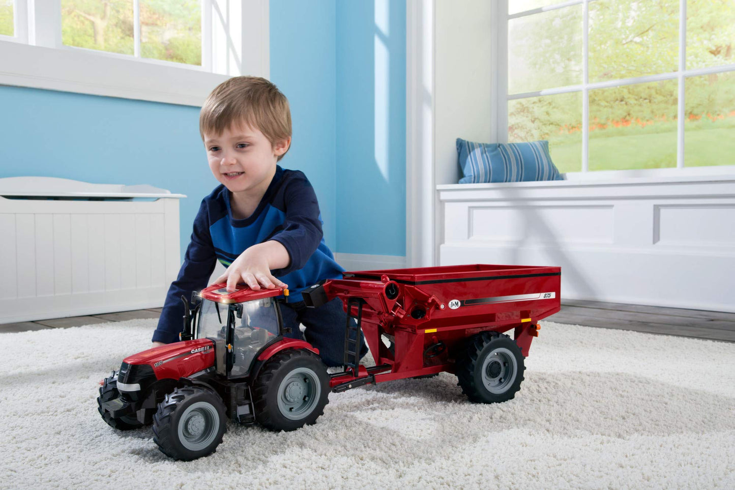 Case ERTL Big Farm Tractor Toy, Red