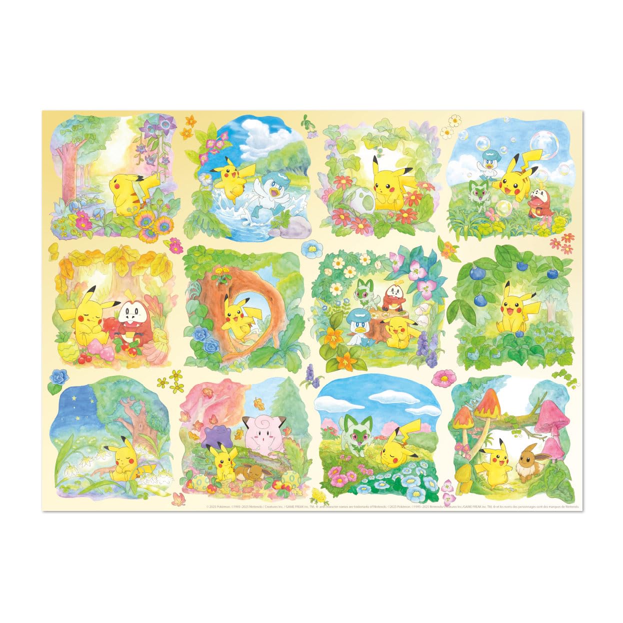 Buffalo Games - Scenic Pokémon - 1000 Piece Jigsaw Puzzle for Adults