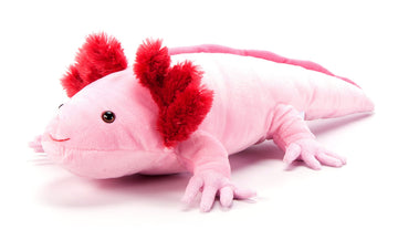 The Petting Zoo Axolotl Stuffed Animal Plushie, Gifts for Kids, Wild Onez Sealife Animals, Salamander Zoologee Axolotl Plush Toy 21 inches