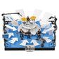 MEGA The Beatles Building Set with 681 Pieces, 4 Poseable Action Figures and Ed Sullivan Stage, with LED Lights, for Adult Collectors