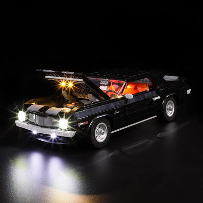 Lightailing Light for Lego-10304 Camaro-Z28 - Led Lighting Kit Compatible with Lego Building Blocks Model - NOT Included The Model Set