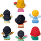 Fisher-Price Little People Disney Princess Toys, Set of 7 Character Figures for Toddler and Preschool Pretend Play