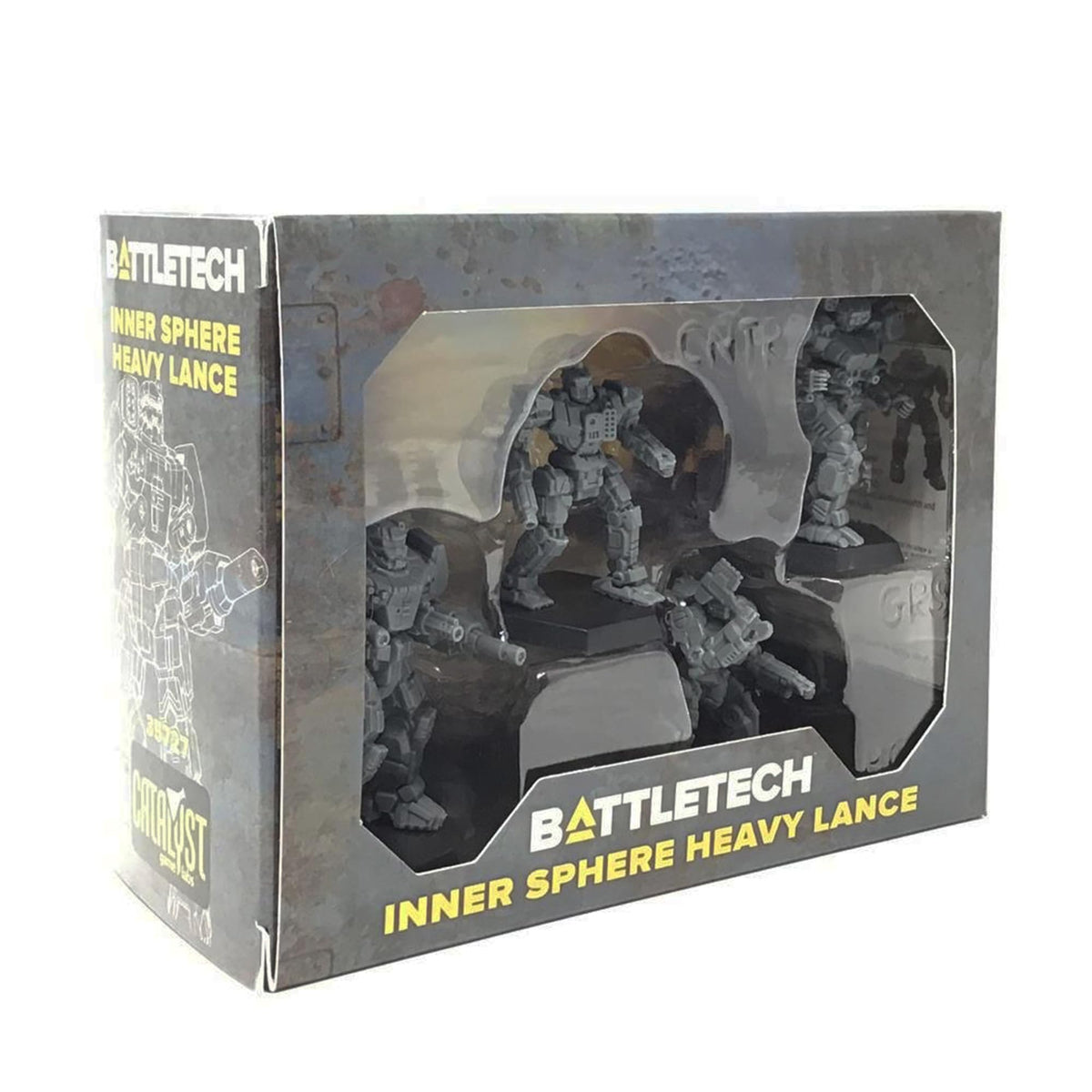 Catalyst Game Labs BattleTech Mini Force Pack: Inner Sphere Heavy Lance, Grey