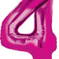 Moana 4th Birthday Party Supplies 7pc Balloon Bouquet Decorations