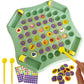54PCS Fruit Flip Chess Memory Chess Game, Flip Match Board Game, for Kindergarten, Family, and Party Activities