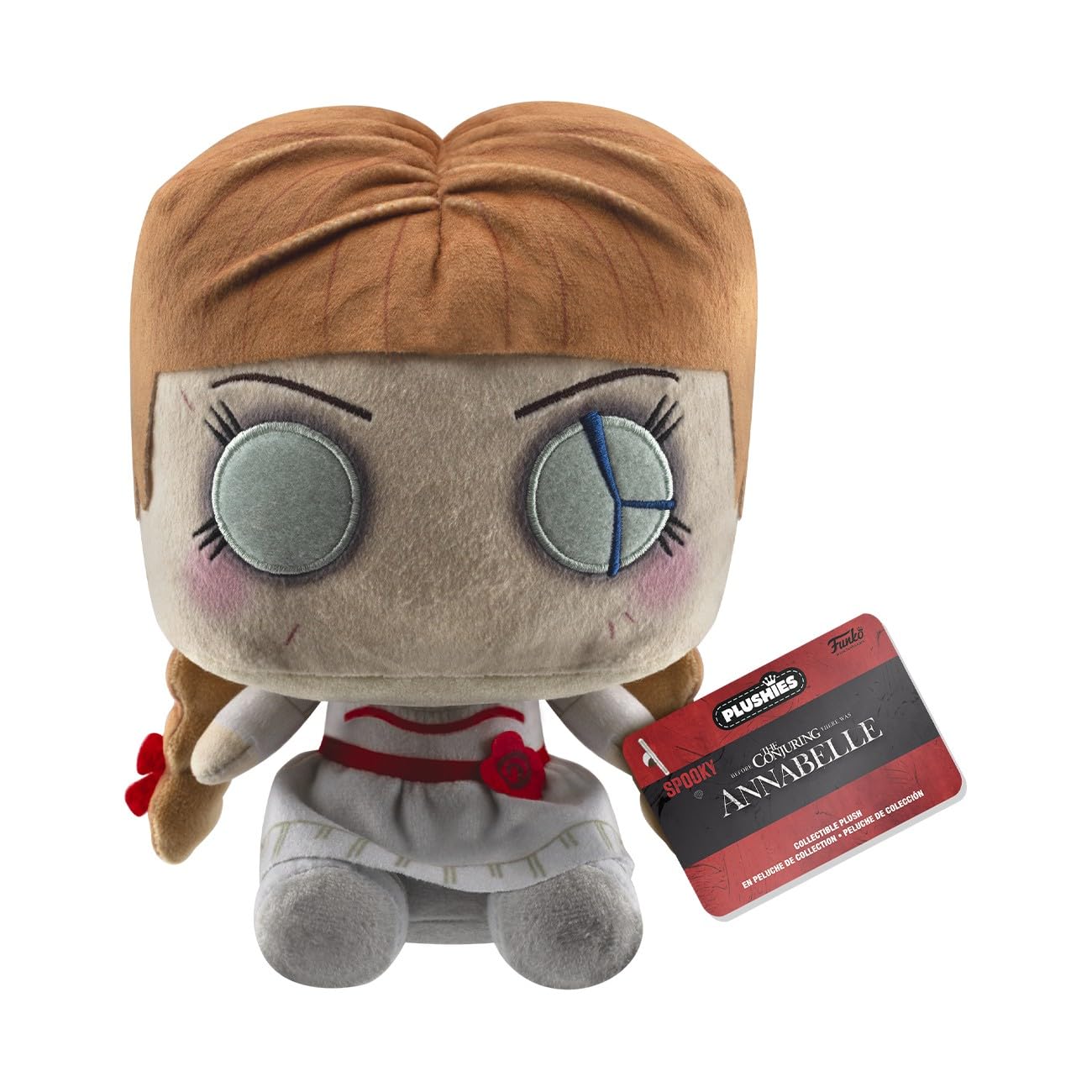 Funko Pop! Plush: Horror - Annabelle - Collectable Soft Toy - Birthday Gift Idea - Official Merchandise - Stuffed Plushie for Kids and Adults - Ideal