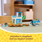LEGO Animal Crossing Fly with Dodo Airlines Airport Playset, Kids’ Airplane Toy and Pilot Minifigure Inspired by The Video Game Series, Gift for Girls