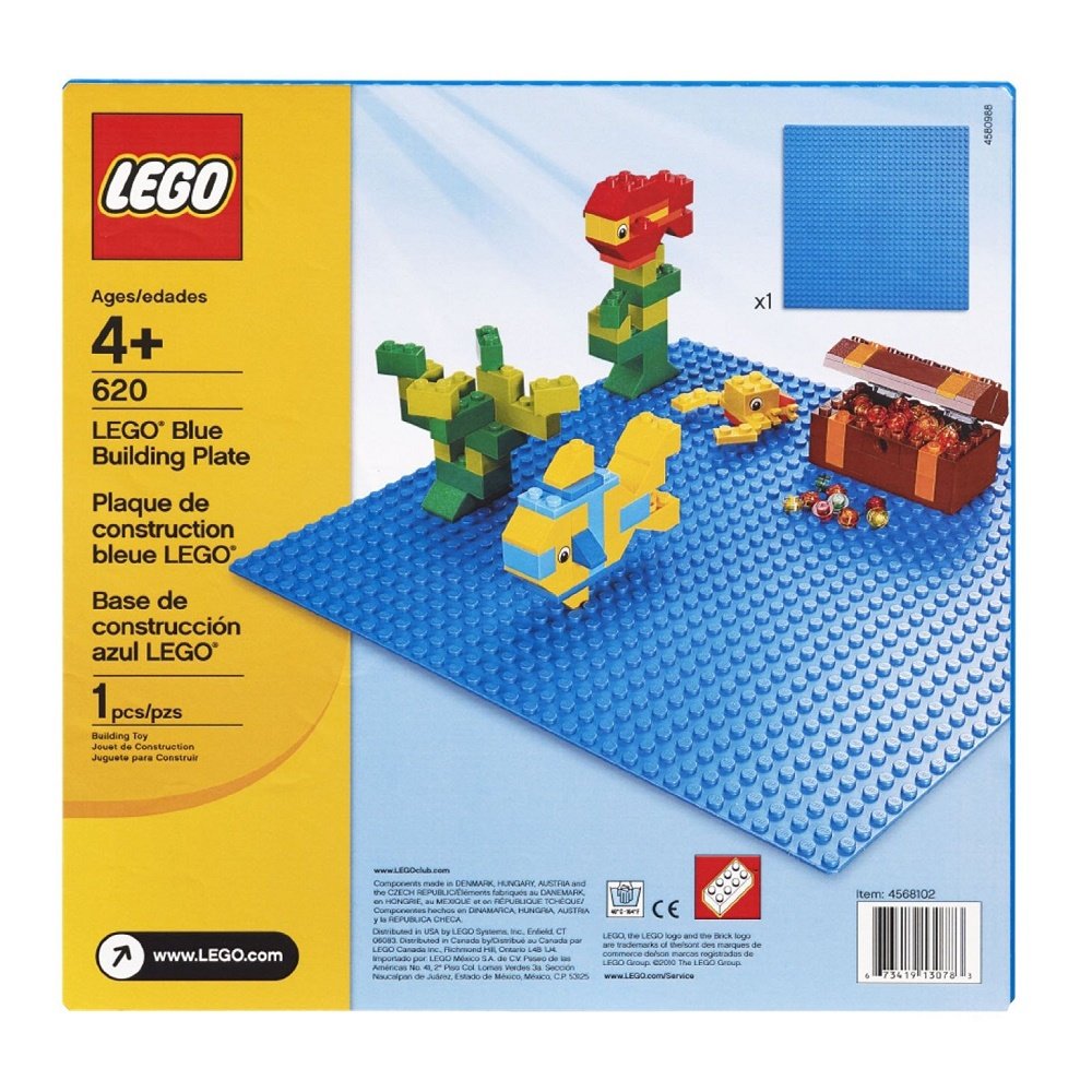 LEGO Blue Building Plate (10" x 10")