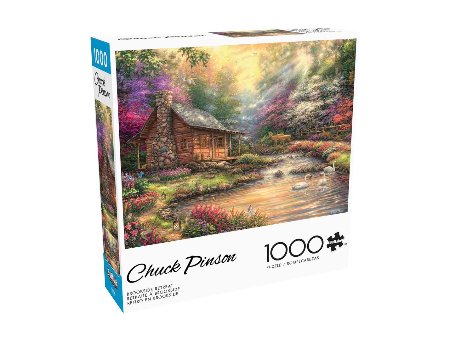 Buffalo Games - Brookside Retreat - 1000 Piece Jigsaw Puzzle for Adults