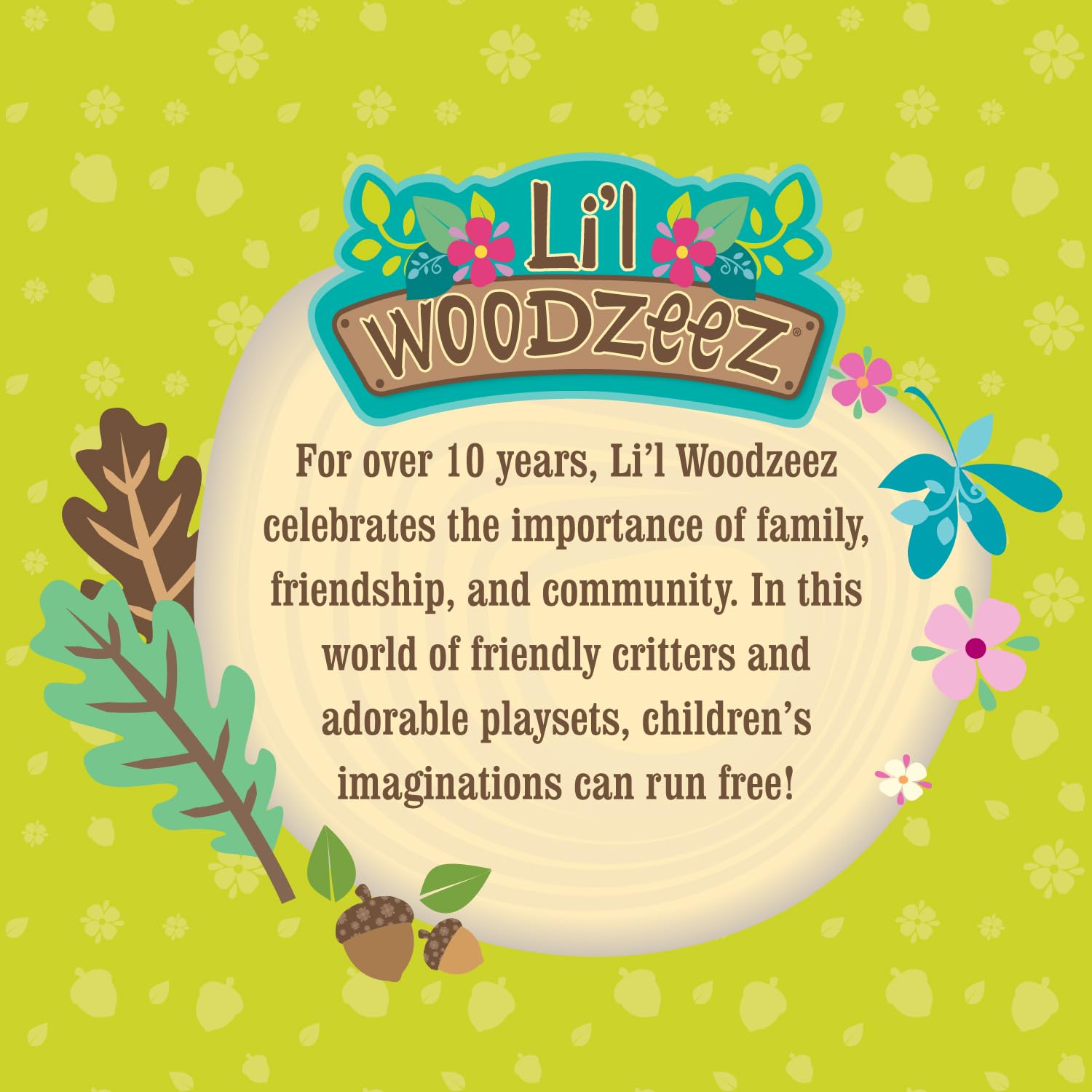 Li'l Woodzeez - The McHoot Owl Family - Set of 7 Collectible Posable Owl Figures - Pretend Play Doll Figures - 3+ Years - Encourages Imaginative Role