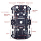 XiaoR Geek Robot Chassis 4WD Robot Car Smart Chassis Kit with 4 TT Motor for Arduino/Raspberry Pi/Jetson Nano, Smart Robotic Car Chassis DIY Learning