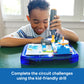 Educational Insights Design & Drill Adventure Circuits - STEM Toy for Kids Ages 5+, Science Kits and Circuit Board for Kids