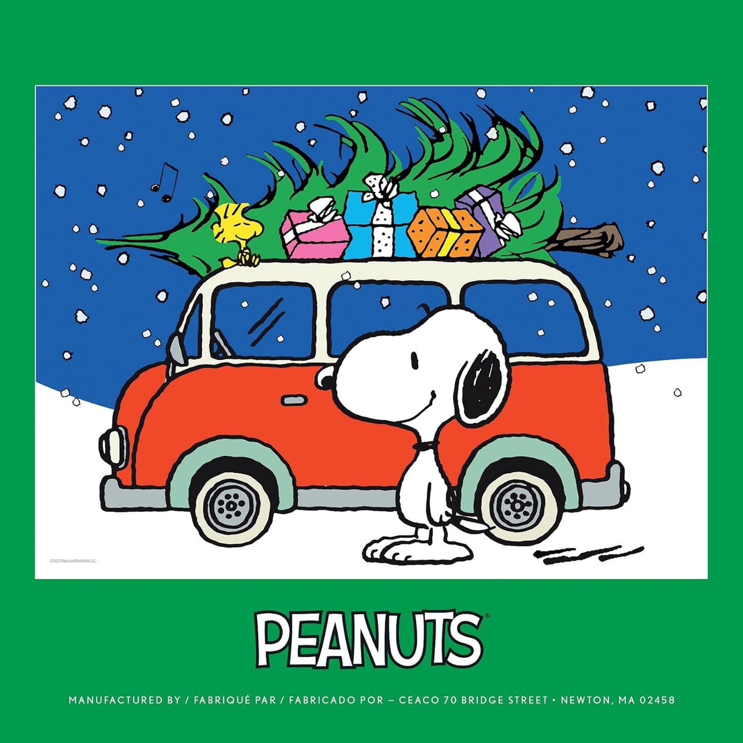 Ceaco - Peanuts - Peace and Presents - Holiday - 100 Piece Jigsaw Puzzle