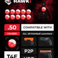 Hawki .50 Cal Pepper Balls for Paintball Guns 10 Pack