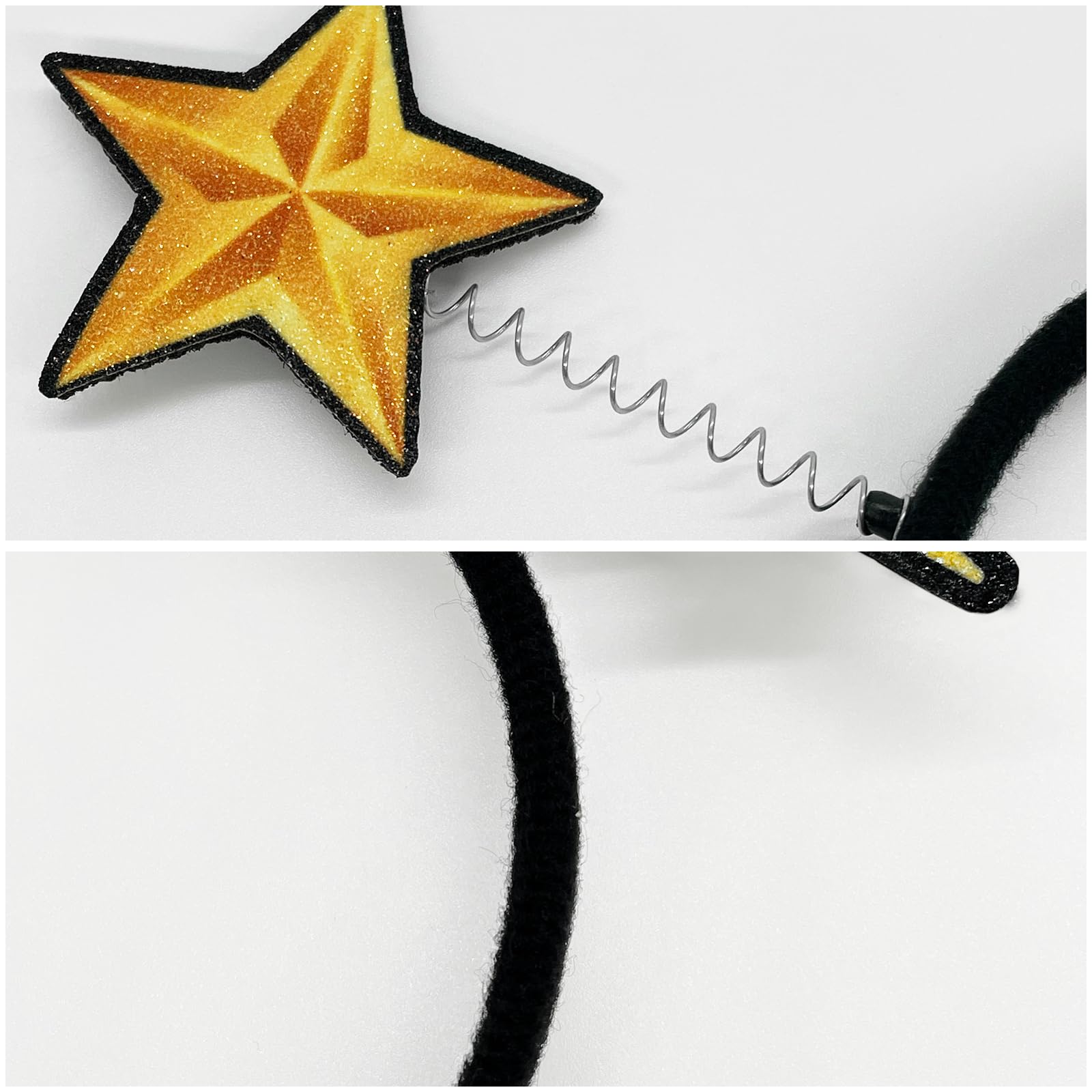M1NTP1US + 8PCS Happy New Year Head Boppers - 2026 New Year’s Eve Headband Party Favors Supplies Accessories Decorations
