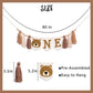 CIEQR Bear Highchair Banner 1st Birthday
