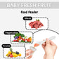 SnuggyBaby Fresh Food Feeder & Teether - 100% Food-Grade Silicone, BPA-Free, Ergonomic Grip, Mesh-Free, Easy-to-Clean, Introduce Solids Safely