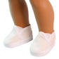 American Fashion World Red White and Blue Canvas Slip-Ons for 18-Inch Dolls | 3 Pack | Premium Quality & Trendy Design | Dolls Shoes | Shoe Fashion