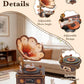 Rnfinewow 3D Puzzles for Adults, Wooden Cat Gramophone Music Box Handmade Model Kit DIY Crafts, 3D Wooden Music Box Puzzles Vintage Gramophone