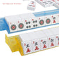 C&H Solutions ~ Acrylic Mahjong Mah Jongg Rack and Pusher Combo ,Mah Jong Combo Racks- Multi - Color - Set of 4