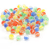 CHUKEMAOYI 400 pcs Color Mixing Glass Marbles