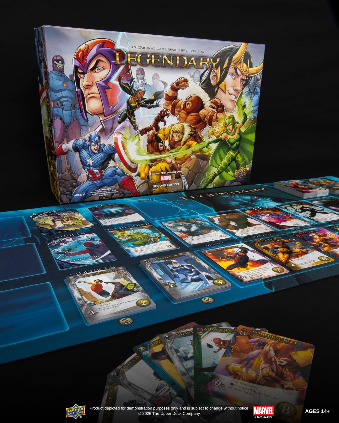 Legendary® Marvel Second Edition | Marvel Deck Building Game Core Set | Cooperative Board Game