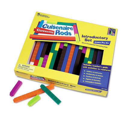 Learning Resources Connecting Cuisenaire Rods Introductory Set