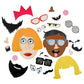 Buddy & Barney: Silly Faces Bath Time Stickers - 36 Reusable Foam Stickers & Mesh Storage Bag, Mix & Match, Fun Tub & Water Toy, Toddlers & Kids Age