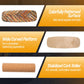 FANTASK Balance Board with 10 mm Cork Roll, Balancing Board Made of Birch Wood, FSC-Certified, 14 mm Balance Trainer, Maximum Load 100 kg, Wobble